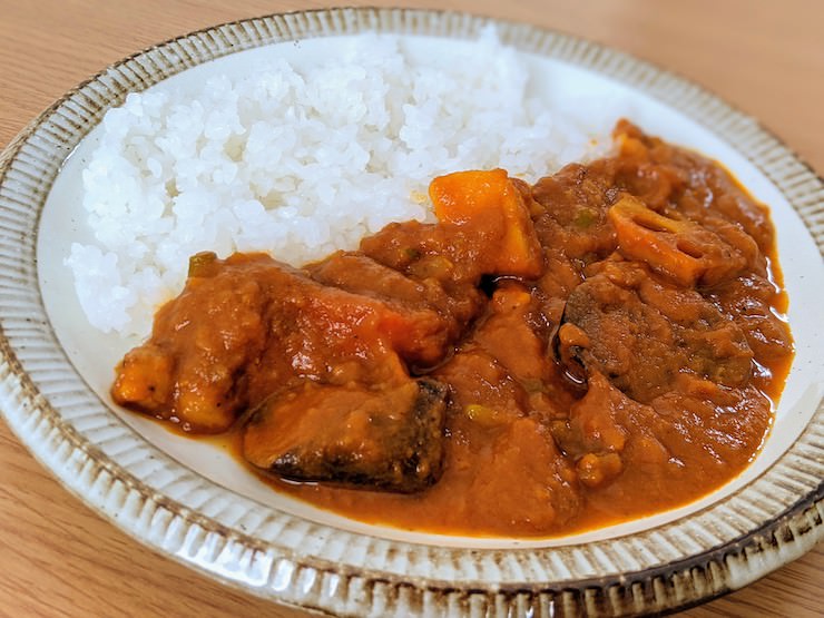 とても野菜が沢山入ったカレーです