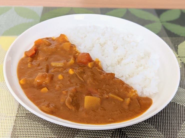 たっぷり野菜の具だくさんカレーです