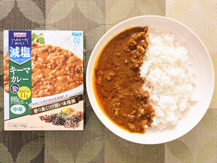 宮島醤油 減塩キーマカレー