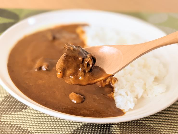 上品な味の大人向けの減塩カレー