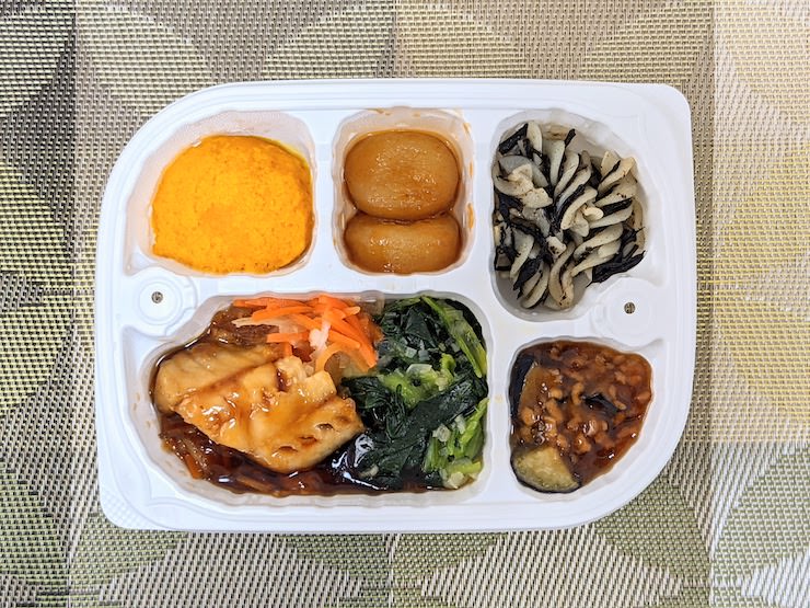 いきいき御膳 赤魚の煮付け弁当